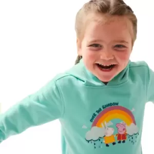 Image of Regatta Girls Peppa Durable Graphic Print Hoody 24-36 Months (92-98cm)