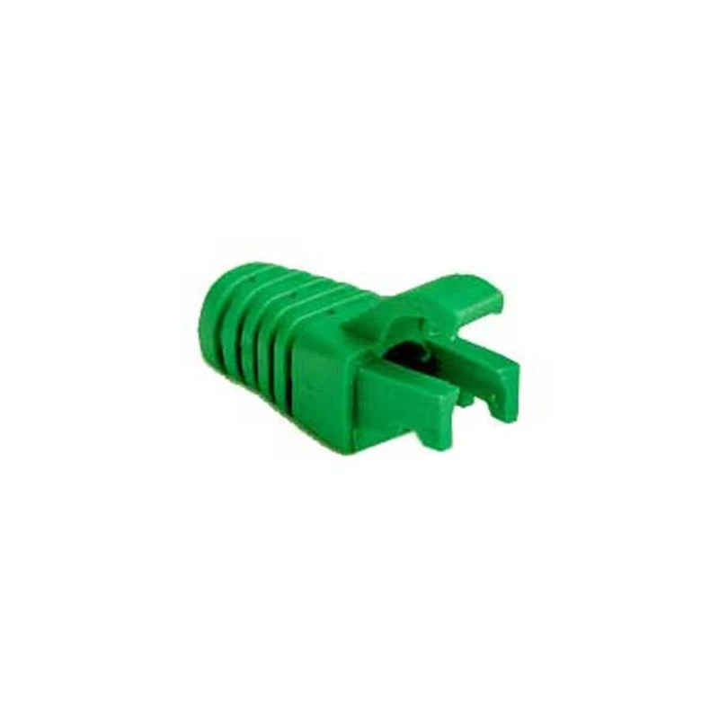 Image of FDL RJ45 CABLE BOOT WITH LATCH PROTECTOR - GREEN (100pcs)