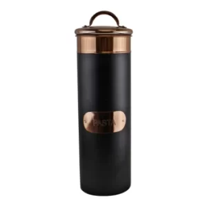Image of Black & Copper Metal Pasta Tin