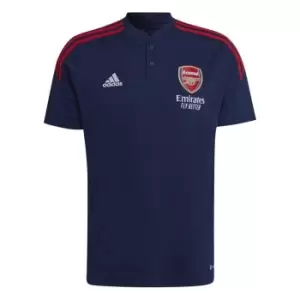 Image of adidas Arsenal Training Polo Shirt 2022 2023 Mens - Blue