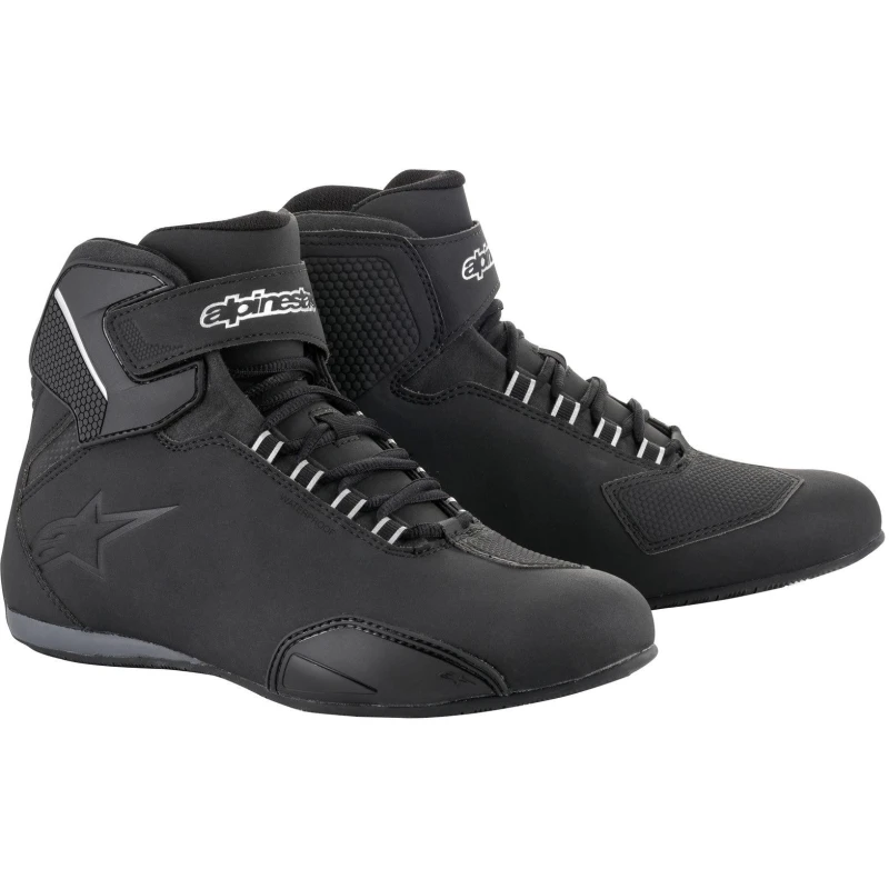 Image of Alpinestars Sektor WP Motorcycle Boots 44 Black (UK 10) Black