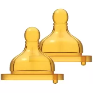 Image of Chicco Original Touch baby bottle teat 6m+ Porridge 2 pc