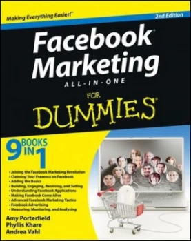 Image of Facebook Marketing All-in-One for Dummies by Amy Porterfield Paperback