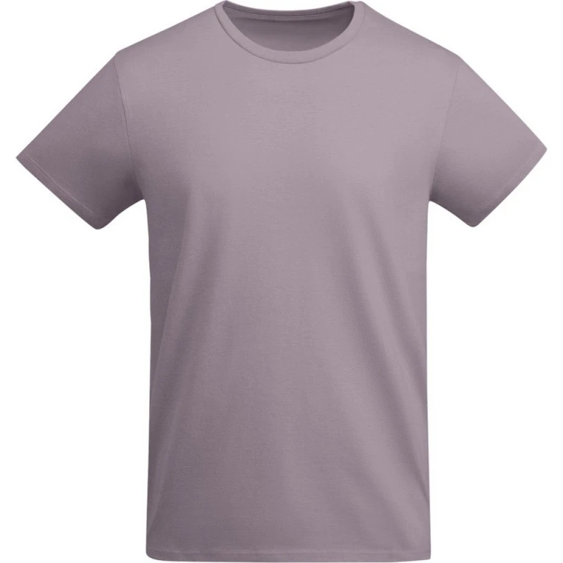 Image of ROLY ROLY Men Breda Plain T-Shirt in Lavender Size: Small Lavender S Male 5063470395675