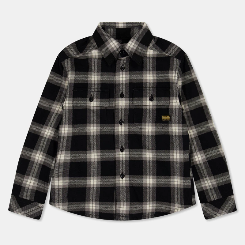 Image of G Star Kids Overshirt Drk Bottle male 8Y