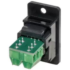 Image of TUK Ltd KUA2Bpm USB2 A Screw Termination Low Profile Panel Mount S...