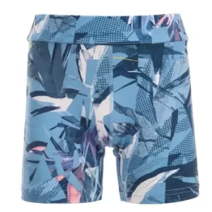 Image of USA Pro 3" Training Shorts Junior Girls - Blue