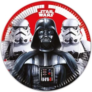 Image of Disney Star Wars Plates (Pack Of 8)