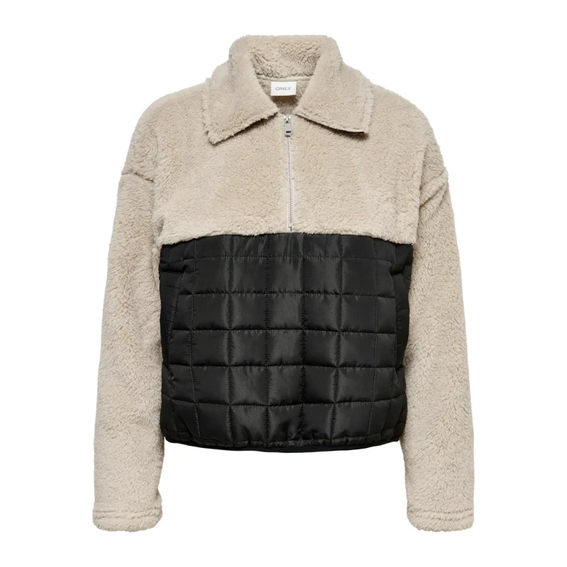 Image of Only Womens fleece Only Mette Noir Female S