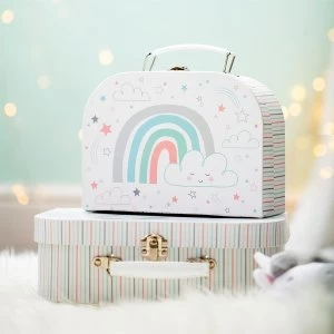 Image of Sass & Belle Baby Unicorn 2Pcs Set Suitcases