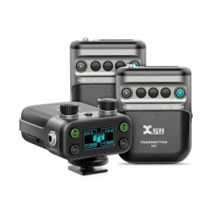 Image of Xvive U5T2 Wireless 2-Channel Lavalier Microphone System