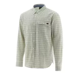 Image of Caterpillar Mens Tattersall Button Down Shirt (M) (Multicoloured)
