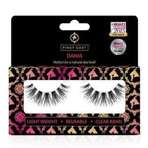 Image of Pinky Goat False Lashes - Human Hair Dania