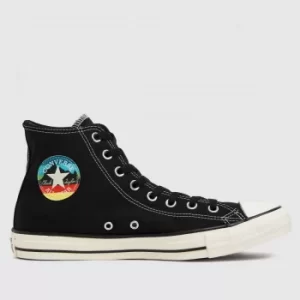 Image of Converse Black National Parks Hi Trainers