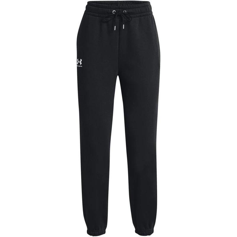 Image of Under Armour Under Essential Jogging Pants Womens Black female 8 (XS)
