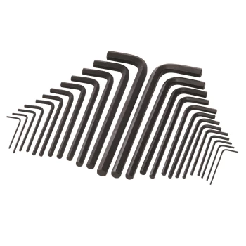 Image of Silverline 25 Pieces Hex Key Long Series Metric & AF