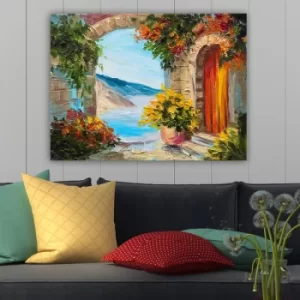 Image of 309987809_70100 Multicolor Decorative Canvas Painting