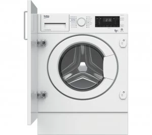 Image of Beko WDIX8543100 8KG 5KG 1400RPM Integrated Washer Dryer