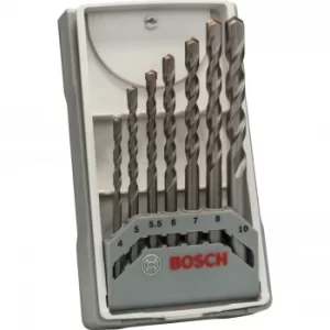 Image of Bosch 7 Piece Masonry Drill Bit Set