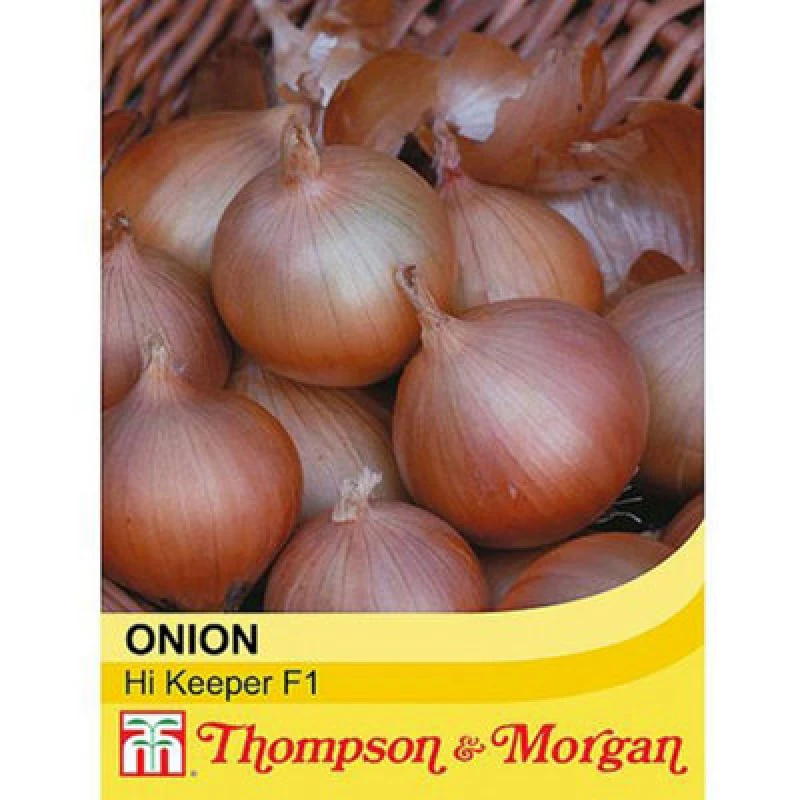 Image of Thompson & Morgan Onion Hi Keeper F1 Hybrid 1 Seed Packet