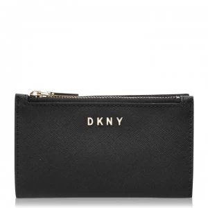 Image of DKNY Byrant Bifold Card Holder - BlackGold BGD