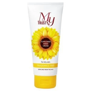 Image of My Trusty Sunflower Hand Cream Fragrance Free 100ml