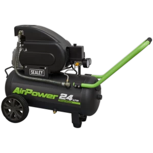 Image of Sealey SAC2420E Air Compressor 24 Litre 240v