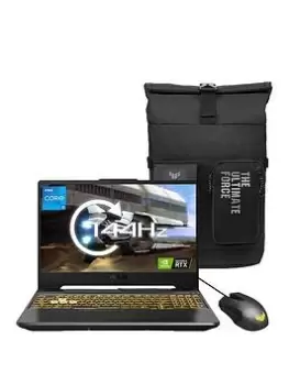 Image of Asus Zephyrus Tuf F15 Gaming Laptop - 15.6" FHD 144Hz, Geforce RTX 3050 Ti, Intel Core i5, 16GB Ram, 512GB SSD - Laptop Only