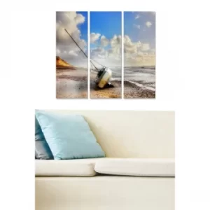 Image of MDF3704735 Multicolor Decorative MDF Painting (3 Pieces)