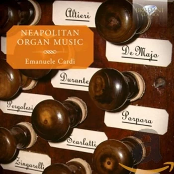 Image of organ Emanuele Cardi - Neapolitan Organ Music CD