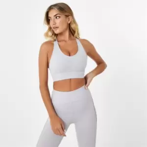 Image of USA Pro Panel Sports Bra - Purple