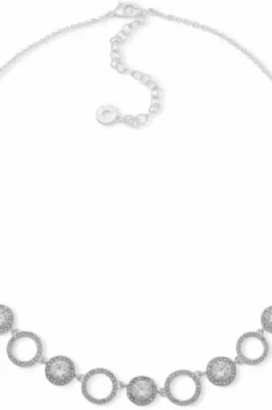 Image of Anne Klein Pave Circle Necklace 60515955-5ZU