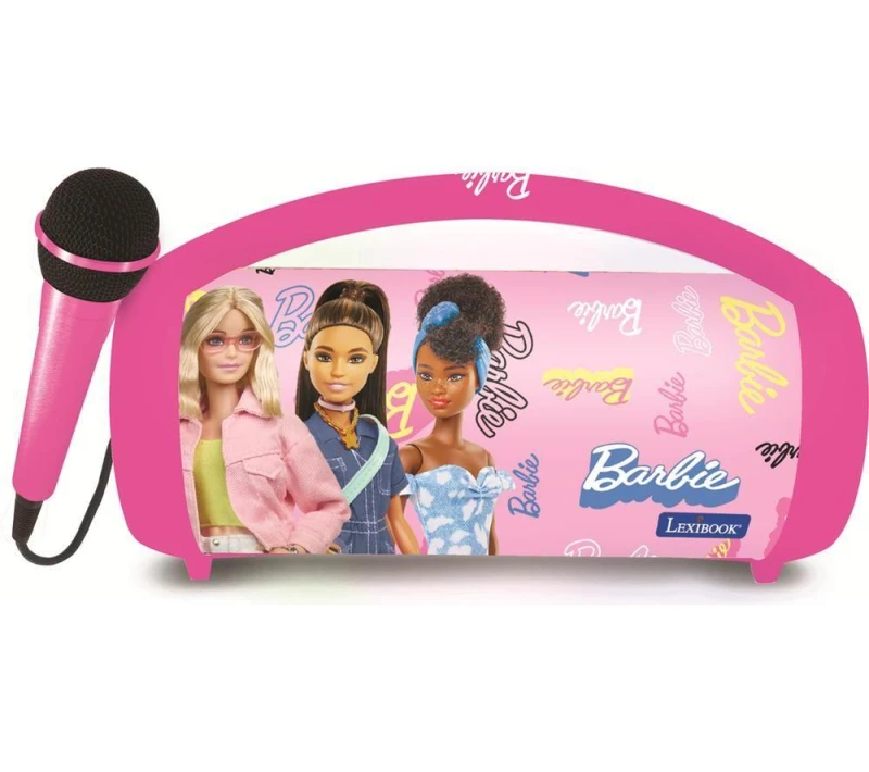Image of Lexibook Lexibook BTP585BBZ Barbie Speakers with Lights and Mic
