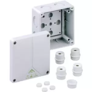 Image of Spelsberg 80690701 Joint box (L x W x H) 110 x 110 x 67mm Grey IP65