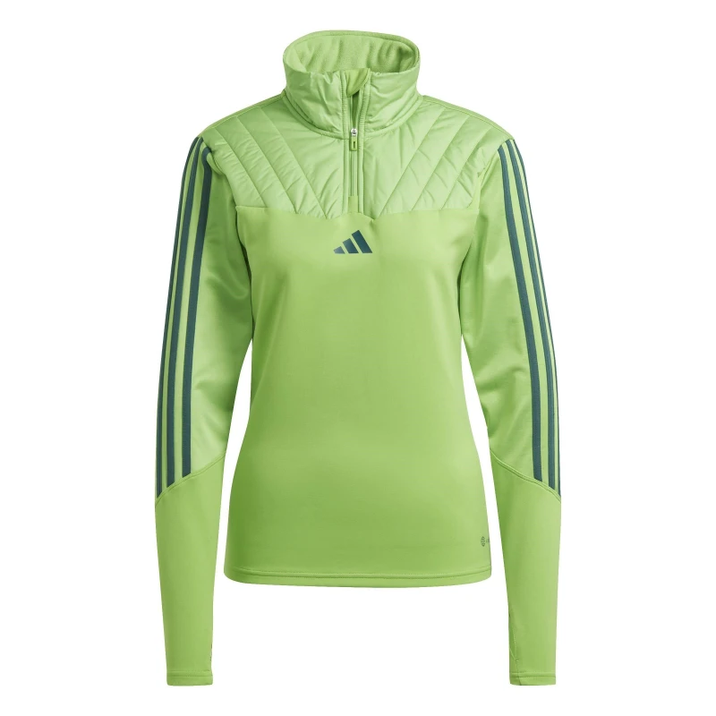Image of adidas Tiro23cbwintopw Tracksuit Top Womens - Green Green 2XS