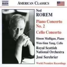 Image of Piano Concerto No. 2, Cello Concerto (Serebrier, Rsno)