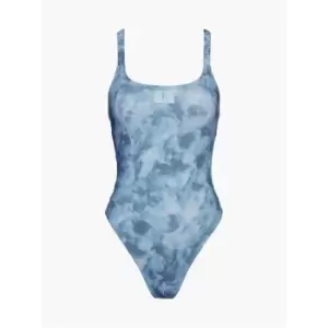 Image of Calvin Klein One Piece-Print-Rp - Blue