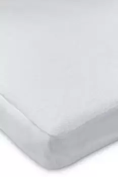 Image of 'Anti-Allergy Waterproof Terry Towelling' Mattress Protector With Micro-Fresh Cotbed