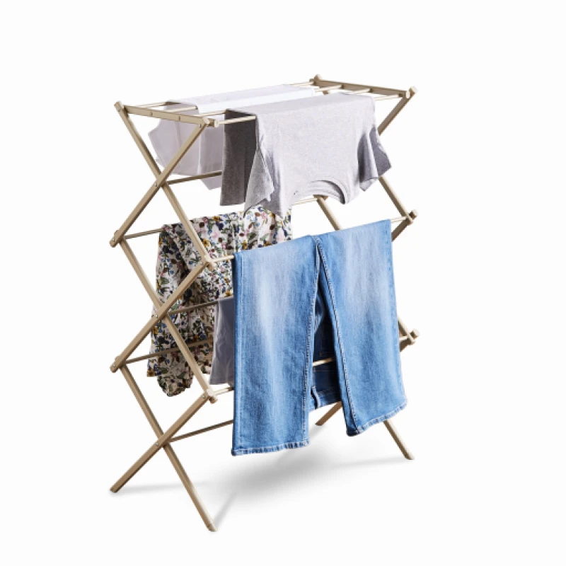 Image of Tower 3-Tier Compact Airer - Latte Laundry Medium Beige 72107904390