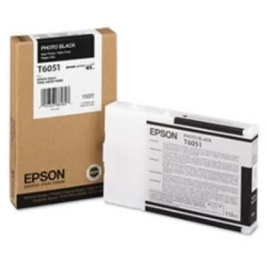 Image of Epson T6051 Photo Black Ink Cartridge