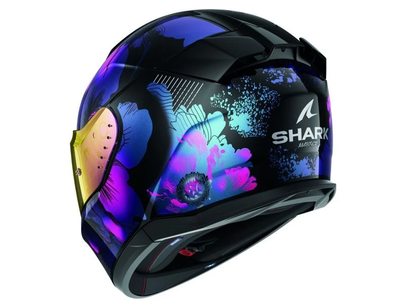 Image of Shark D-Skwal 3 Mayfer Helmet, black-purple, Size XS for Men