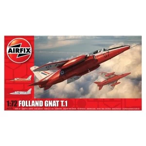 Image of Folland Gnat T.1 1:72 Series 2 Air Fix Model Kit