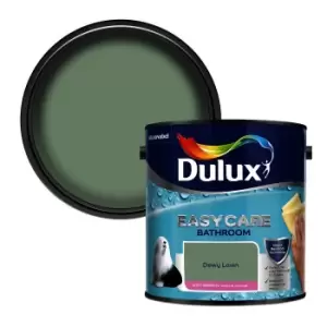 Image of Dulux Easycare Bathroom Dewy Lawn Soft Sheen Emulsion Paint 2.5L