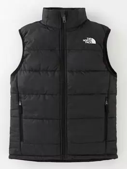 Image of Boys, The North Face Teen Never Stop Synthetic Gilet - Black, Size L=13-14 Years