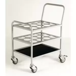 Image of Slingsby Small Oxygen Cylinder Trolley (Hospital Use Only)