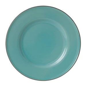 Image of Royal Doulton Gordon Ramsay Teal Blue Plate 27cm Blue