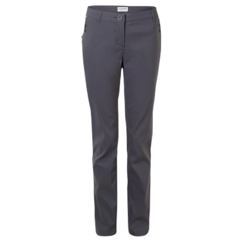 Image of Womens Trousers Craghoppers Kiwi Pro II Gris Female 48 Short