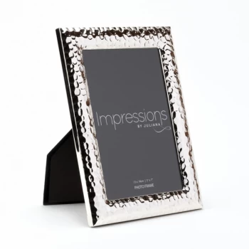 Image of 5" x 7" IMPRESSIONS Silverplated Photo Frame