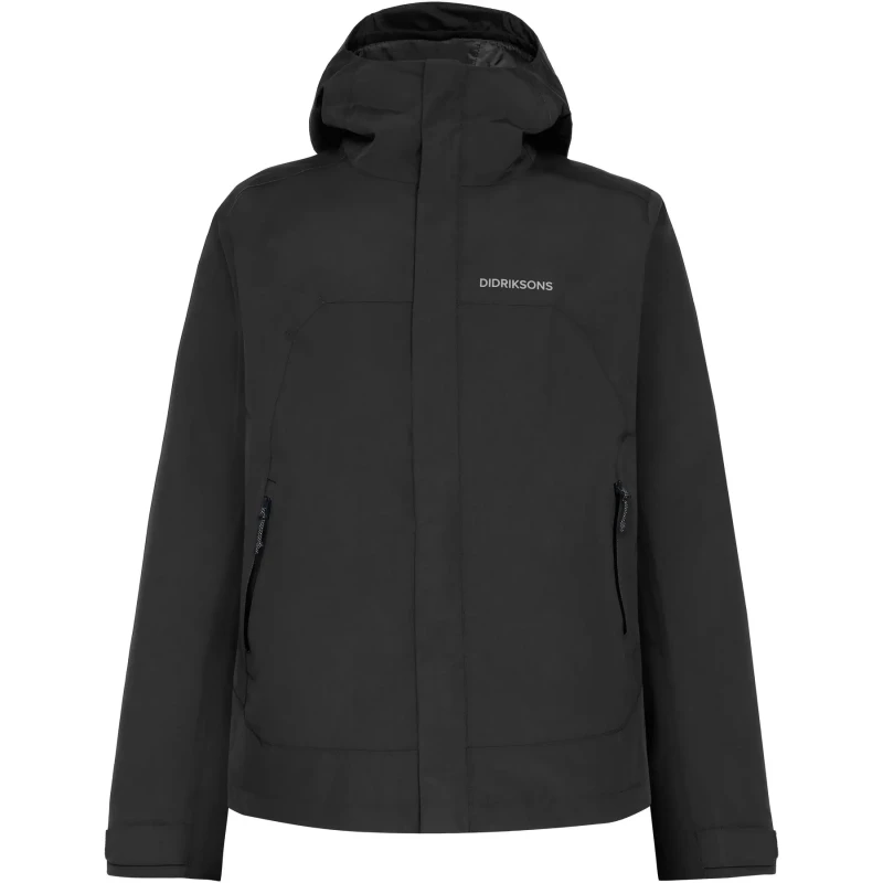 Image of Hooded jacket Didriksons Grit 3 Noir Male M