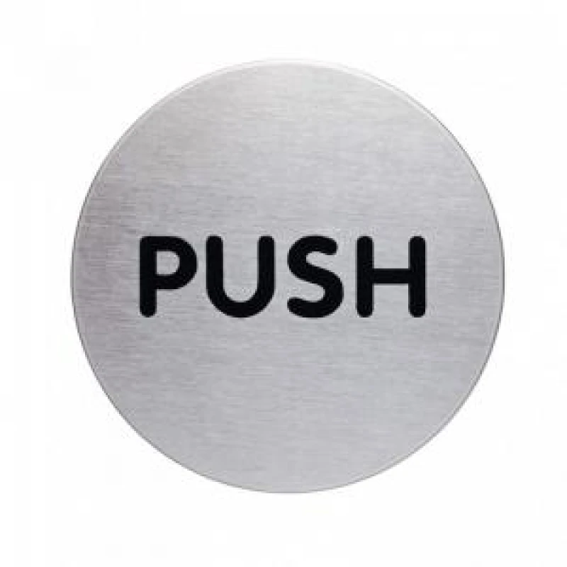 Image of Durable PICTO 'Push' Sign 65mm